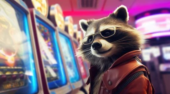 Poker Racoon